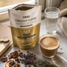 Caffè Solubile – Chillout (Reishi e Ashwagandha) – Vaniglia Francese 250g