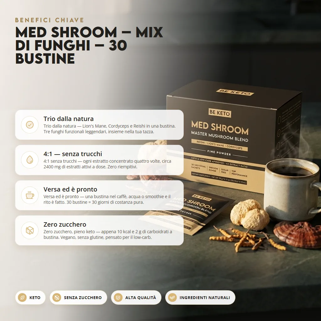 Med Shroom – Funghi Misti – 30 bustine