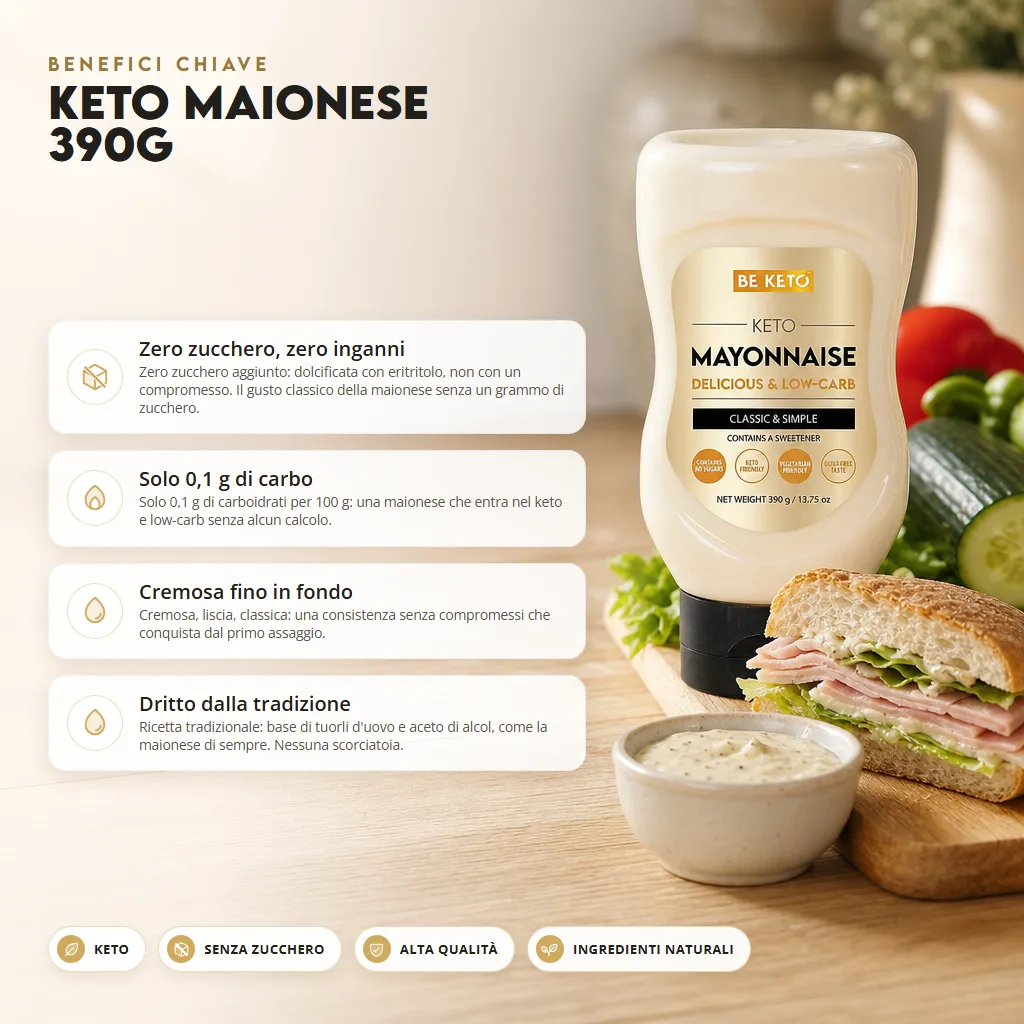 Maionese Keto 390g