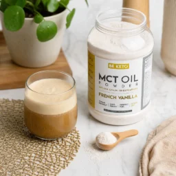 Olio MCT in Polvere – Vaniglia Francese 800g – Lifestyle 2 Olio MCT in Polvere – Vaniglia Francese 800g
