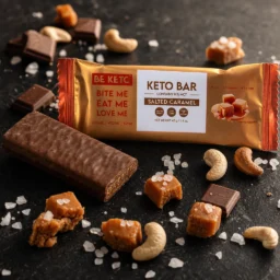 Barretta Keto – Caramello Salato al Cioccolato 40g