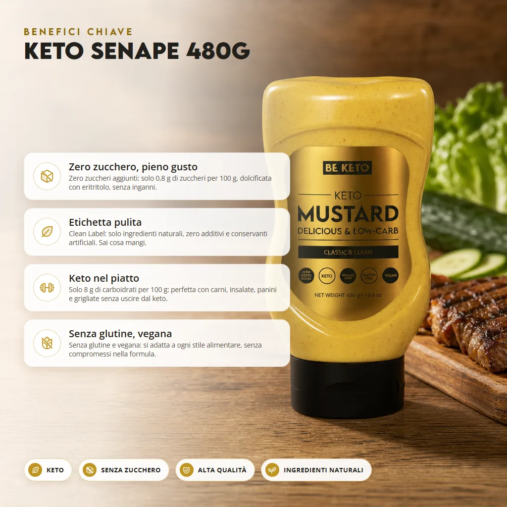 Senape Keto 480g