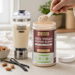 Proteina Vegetale – Vaniglia Francese 500g – Lifestyle 1 Proteina Vegetale – Vaniglia Francese 500g