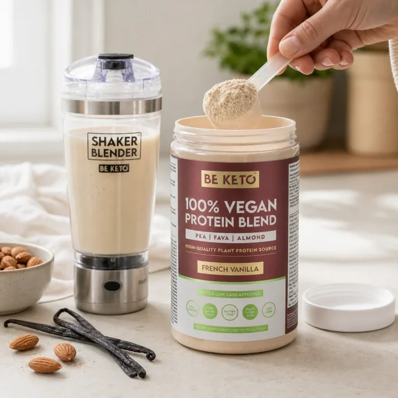 Proteina Vegetale – Vaniglia Francese 500g – Lifestyle 1 Proteina Vegetale – Vaniglia Francese 500g
