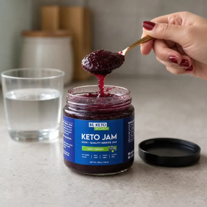 Marmellata Keto – Frutti di Bosco 200g – Lifestyle 1 Marmellata Keto – Frutti di Bosco 200g