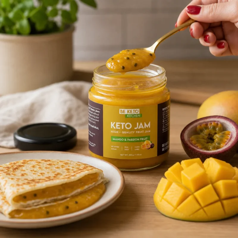 Marmellata Keto – Mango & Frutto della Passione 200g