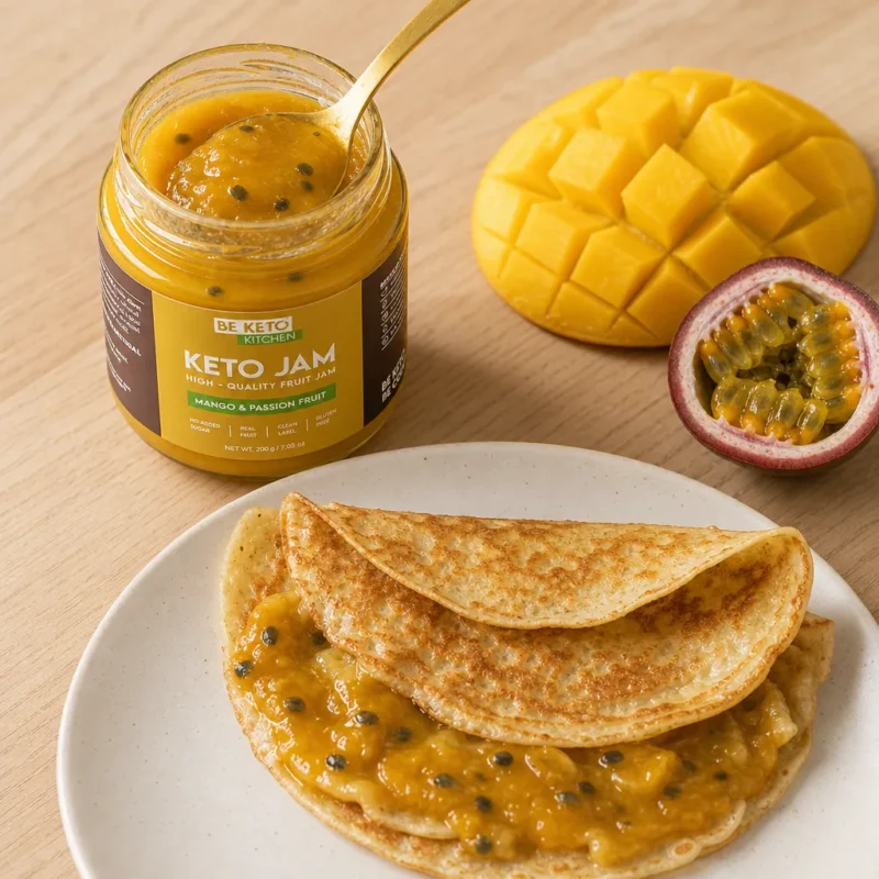 Marmellata Keto – Mango & Frutto della Passione 200g