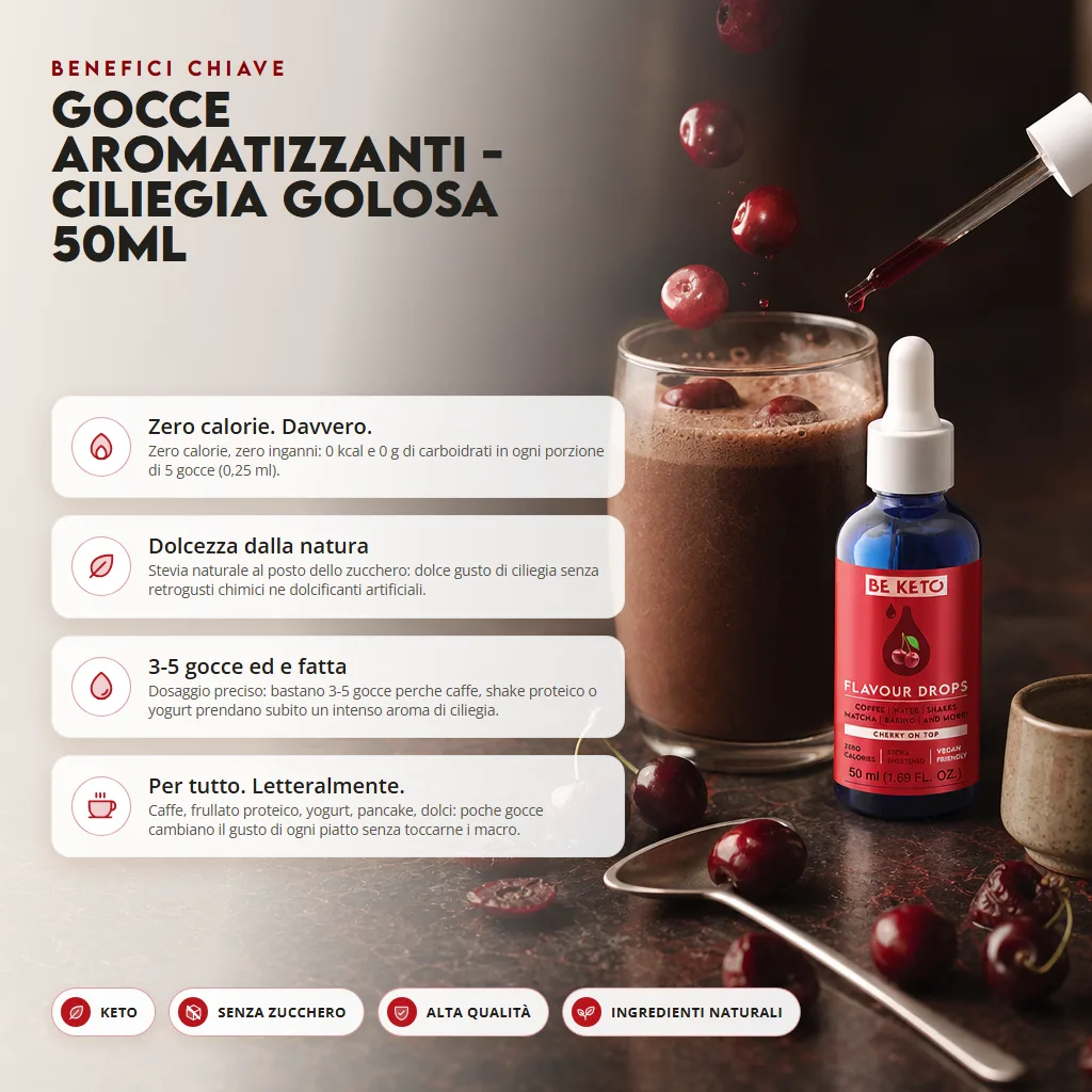 Gocce Aromatiche – Ciliegia al Top 50ml