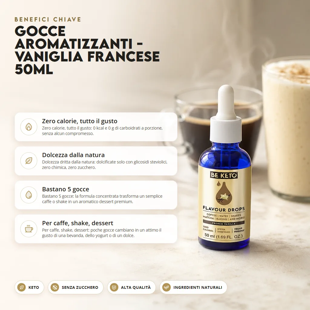 Gocce Aromatiche – Vaniglia Francese 50ml