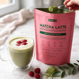 Matcha Latte (Olio MCT C8 & Collagene & Ghee) – Lampone Fresco 250g