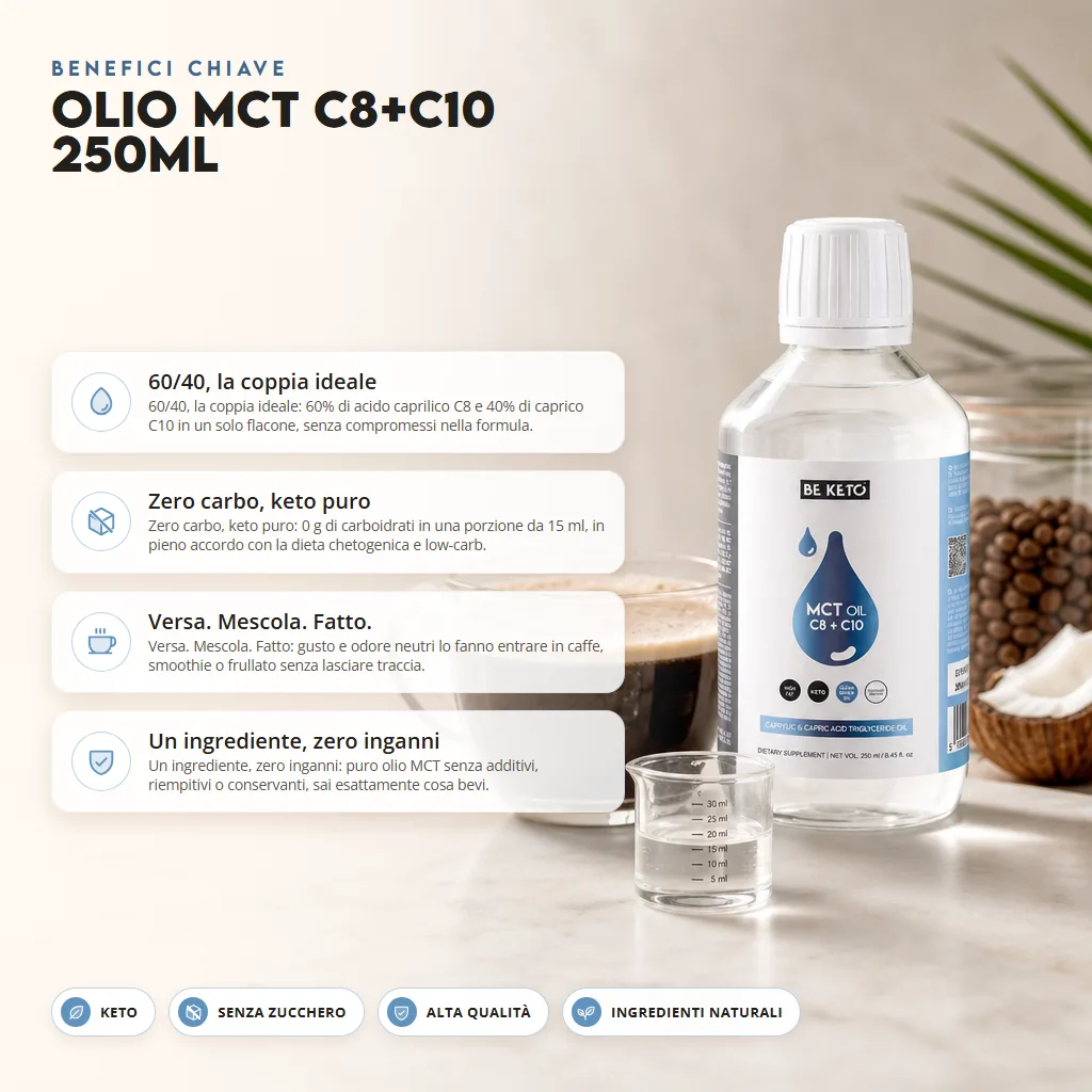 Olio MCT C8+C10 250ml