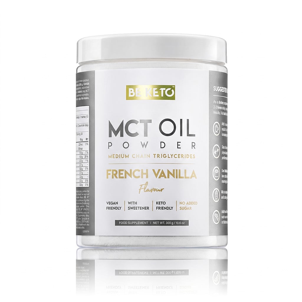 Olio MCT in Polvere – Vaniglia Francese 300g