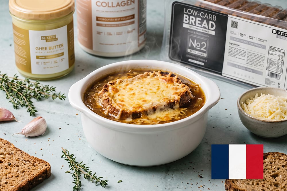 keto zuppa di cipolle francese 2